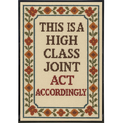 This is a High Class Joint Poster Print