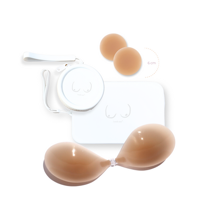 Limited Edition White Basics Bundle - Medium Nude Nipple Covers