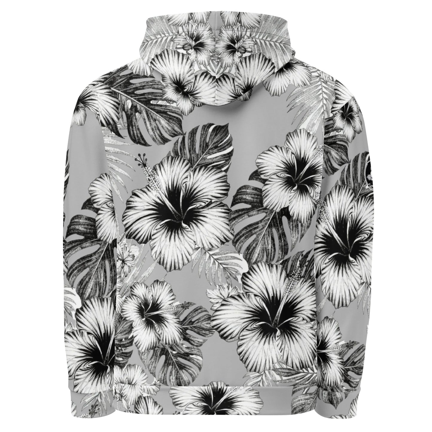Patikil Hawaiian Hibiscus Golf Hoodie - Premium Brushed Fleece