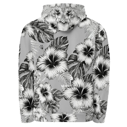 Patikil Hawaiian Hibiscus Golf Hoodie - Premium Brushed Fleece