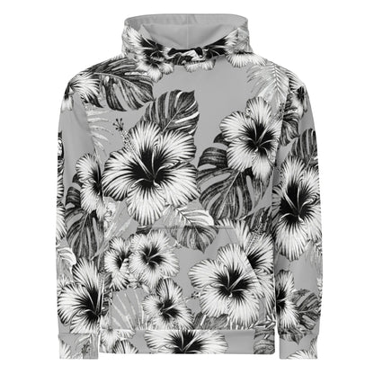 Patikil Hawaiian Hibiscus Golf Hoodie - Premium Brushed Fleece