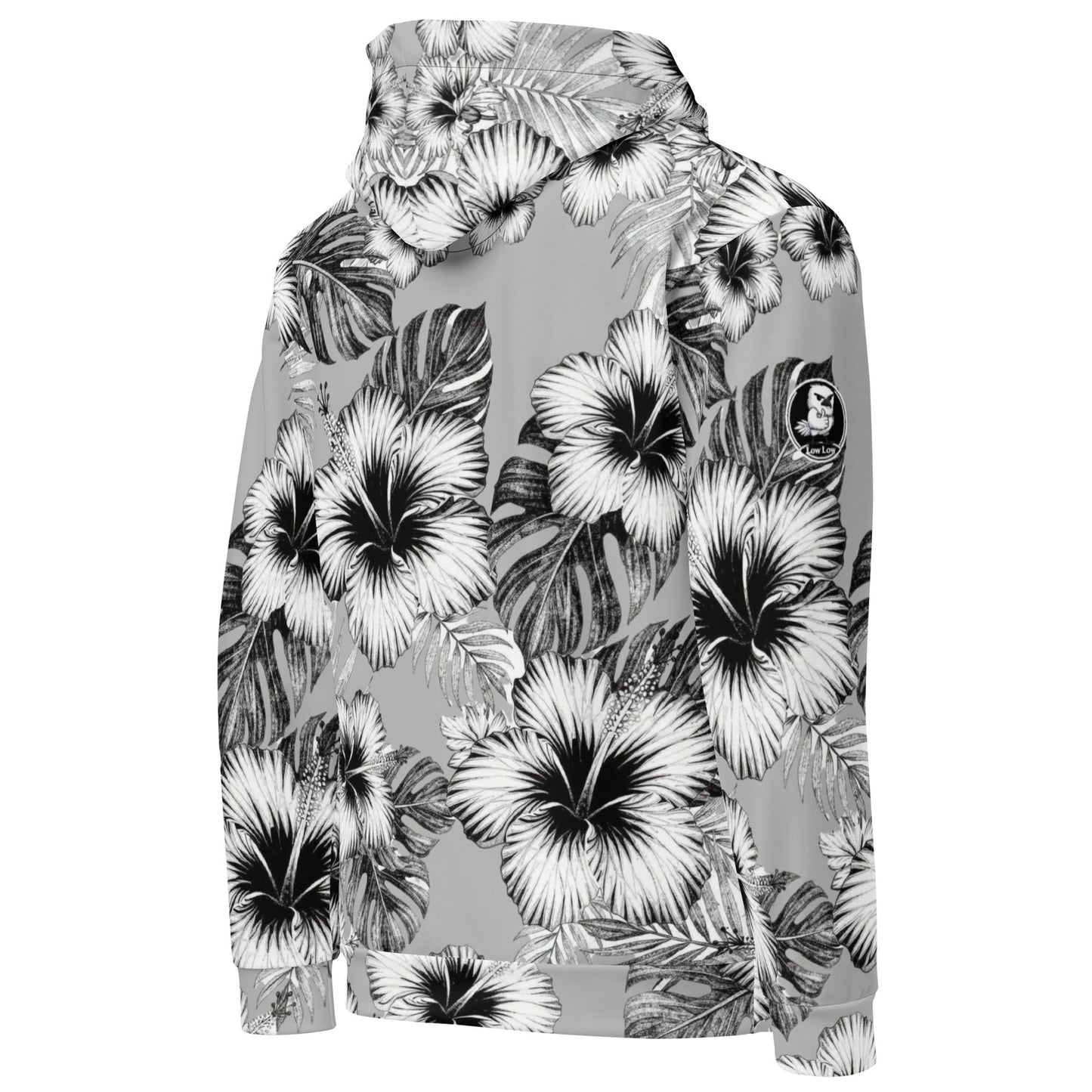 Patikil Hawaiian Hibiscus Golf Hoodie - Premium Brushed Fleece