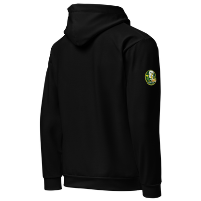 Pink Dogwood Golf Hoodie - Limited Edition Black