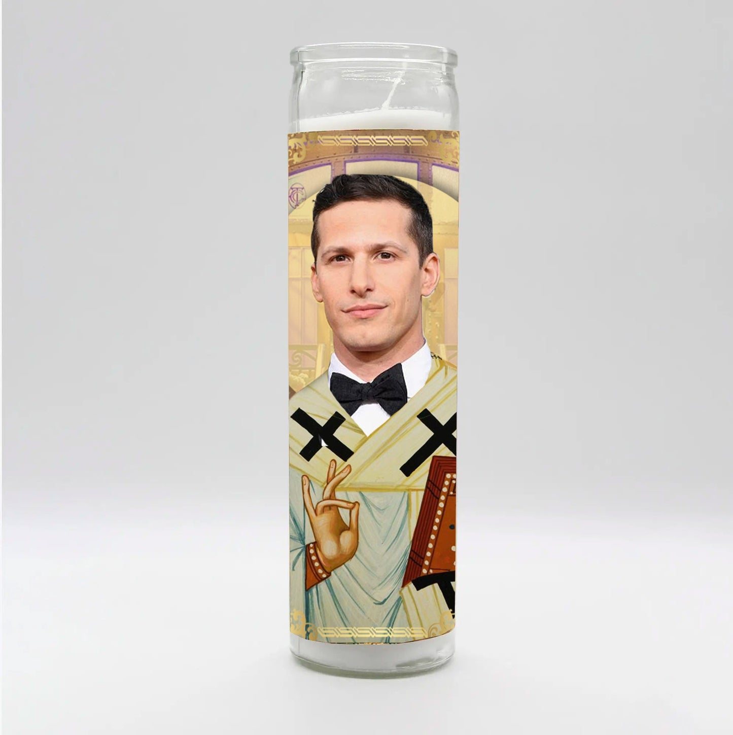 Saint Blizzard Man Candle