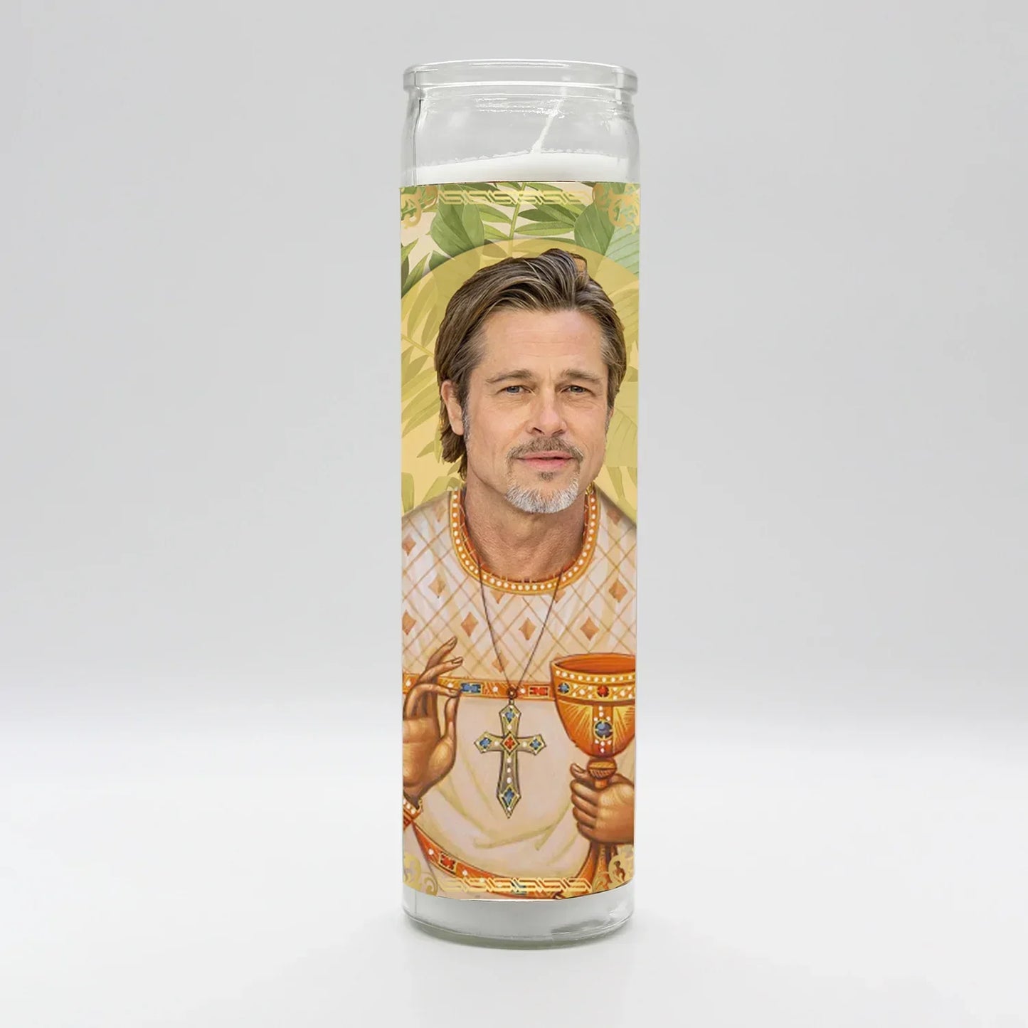 Saint Brad Candle