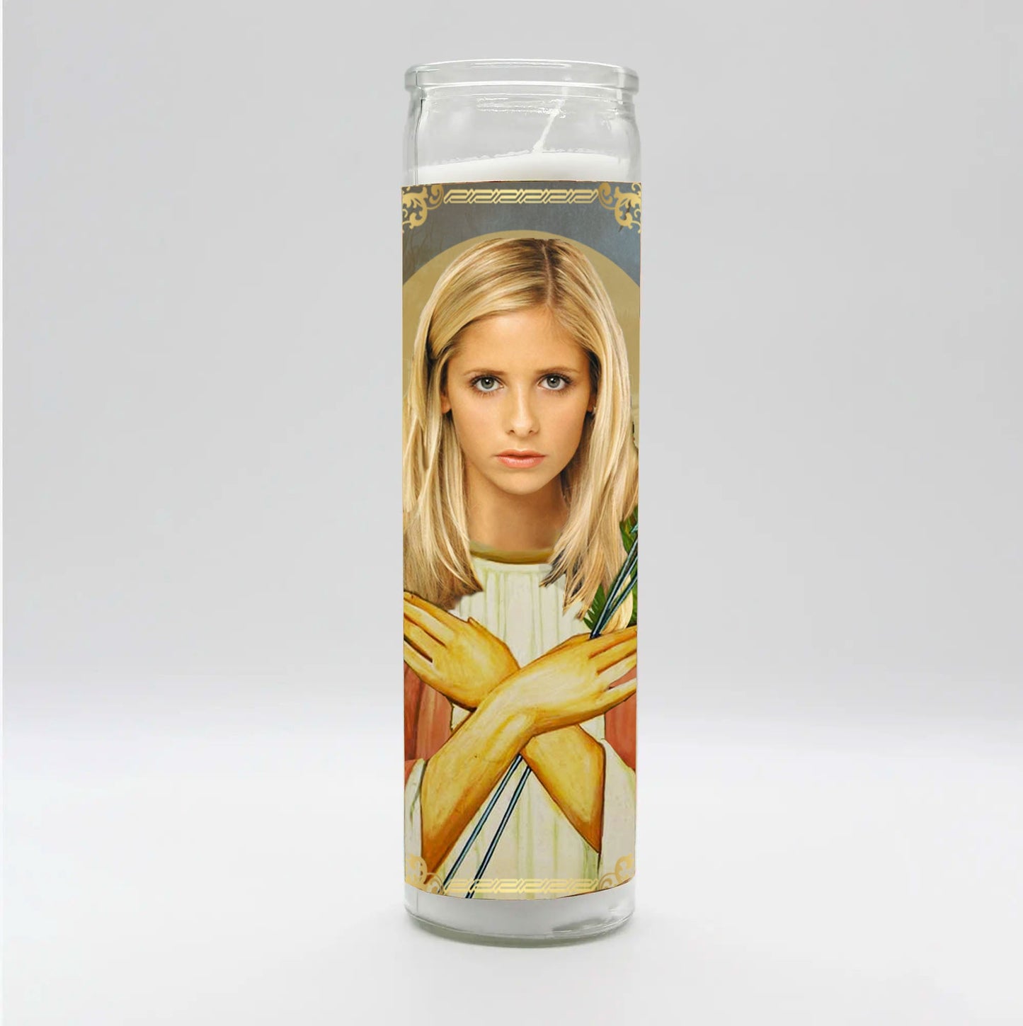 Saint Vampire Slayer Candle
