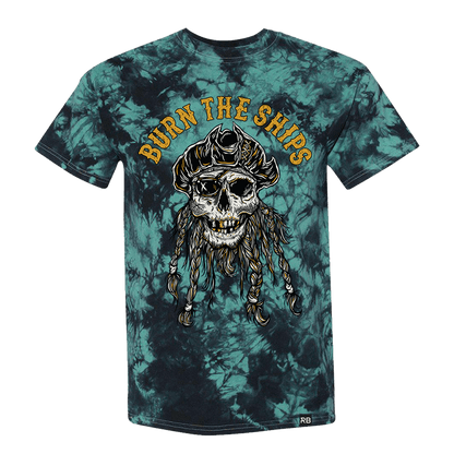 Burn The Ships Tie Dye T-Shirt