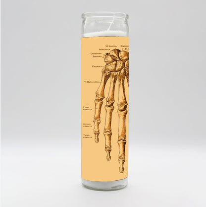 Saint Anatomy Hand Candle
