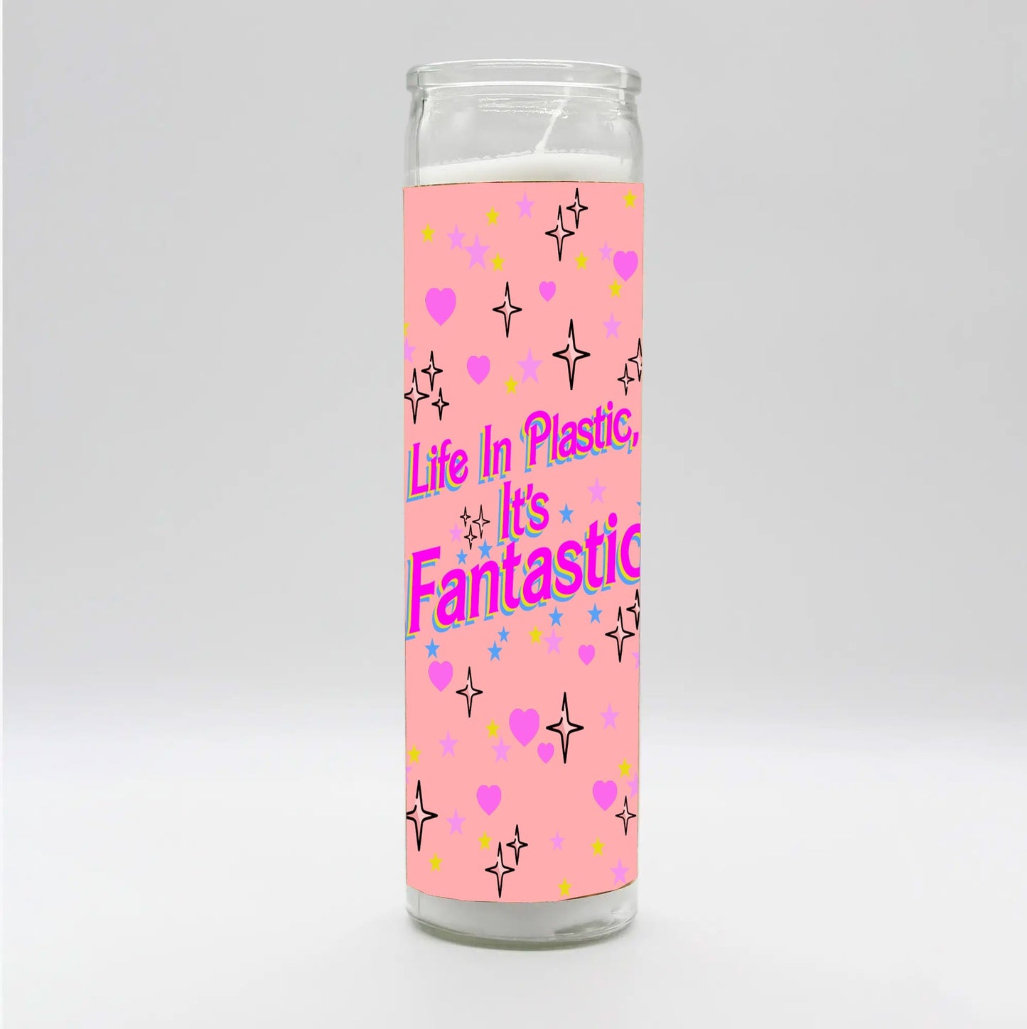 Life In Plastic It's Fantastic Candle