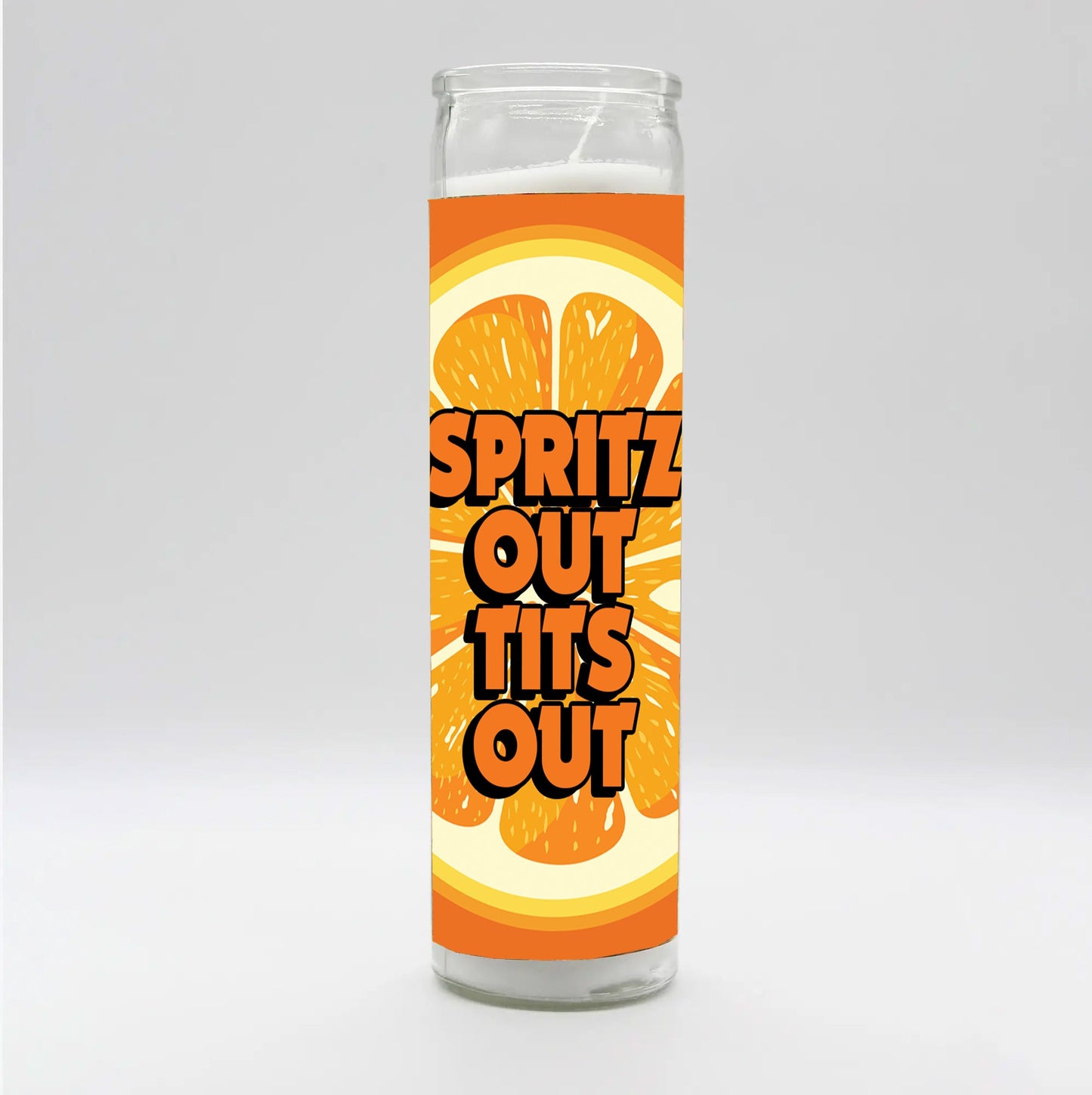 Spritz Out Tits Out Candle