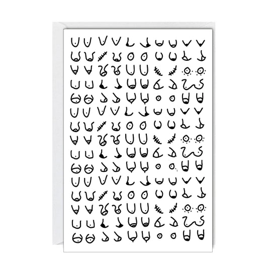 Dem Titties Greeting Card