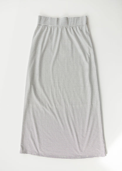 Clarise Striped Premium Knit Maxi Skirt - FINAL SALE
