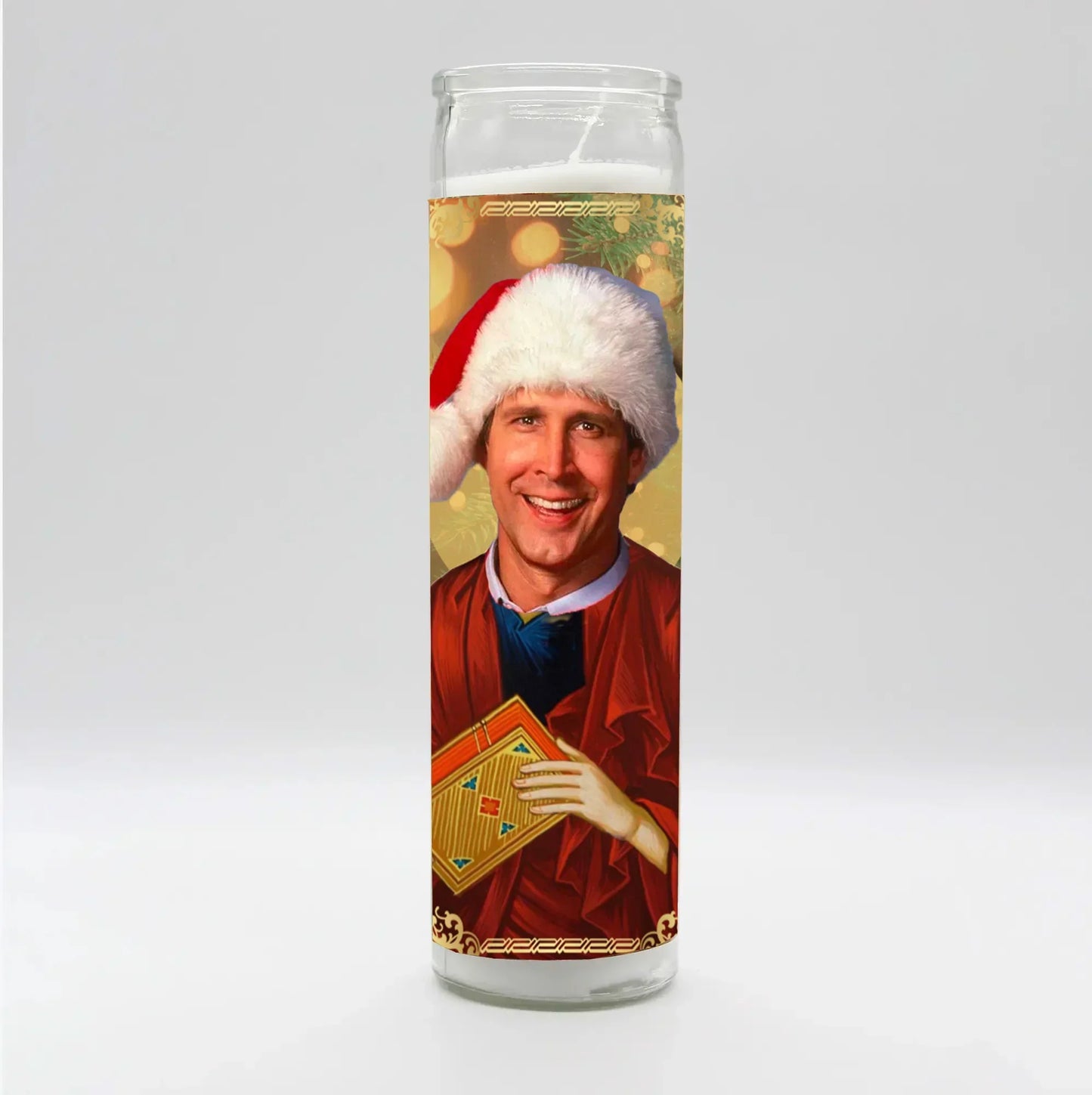 Saint Clark Christmas Candle