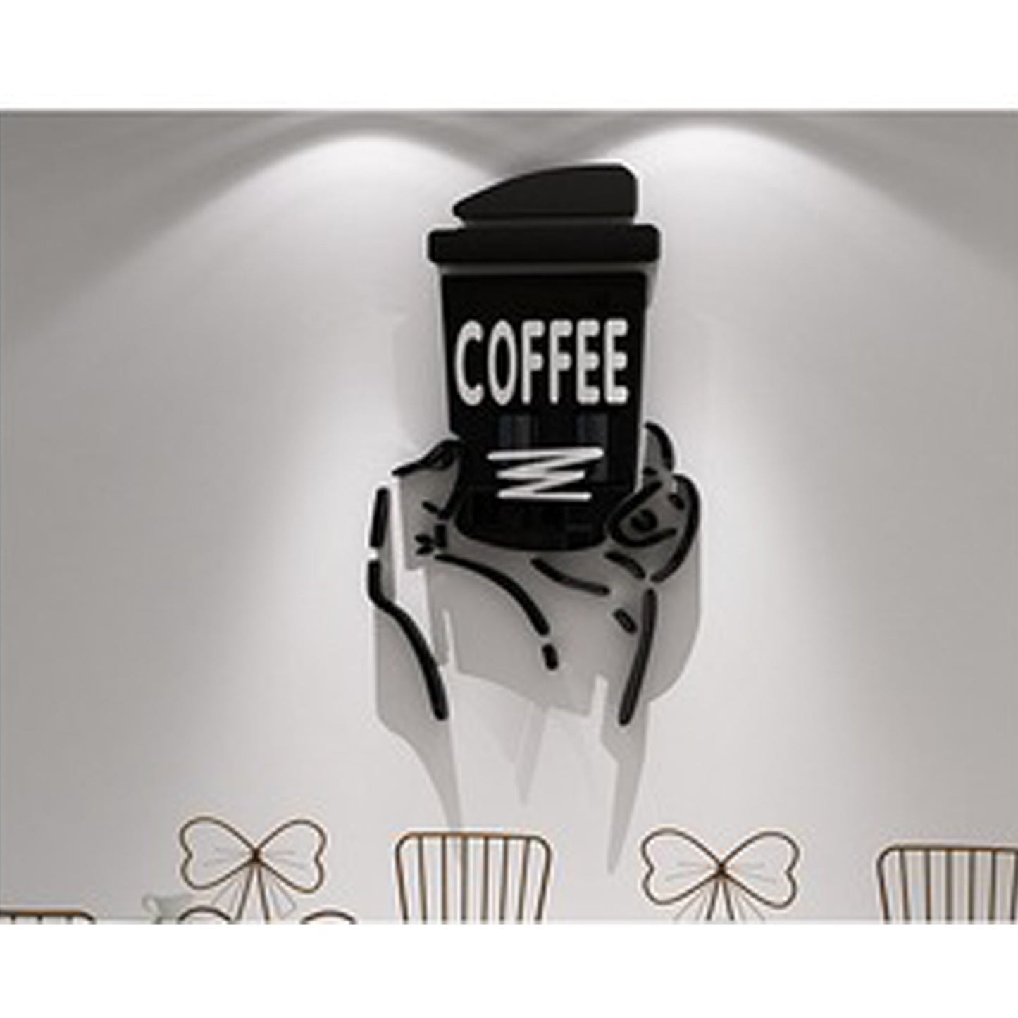 Coffee Wall Art Decor – Perfect for Cafes, Kitchens, and Shops