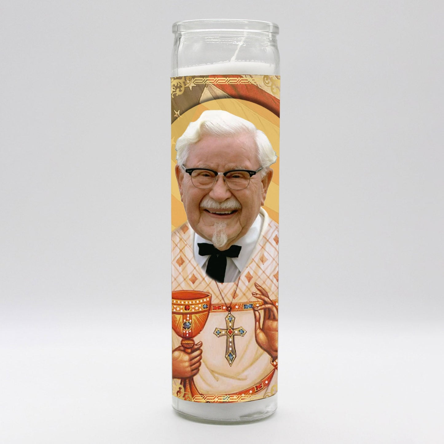 Saint King of Chicken Candle