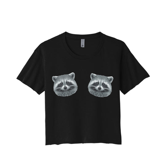 Raccoon Crop Top