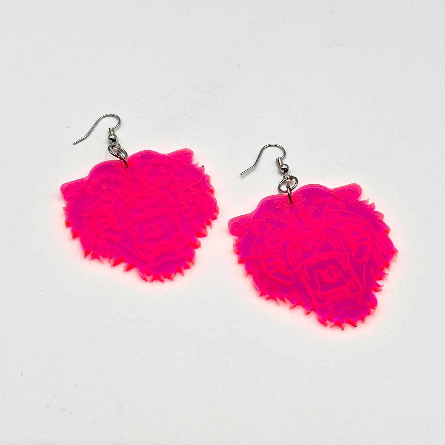Translucent Tiger Earrings