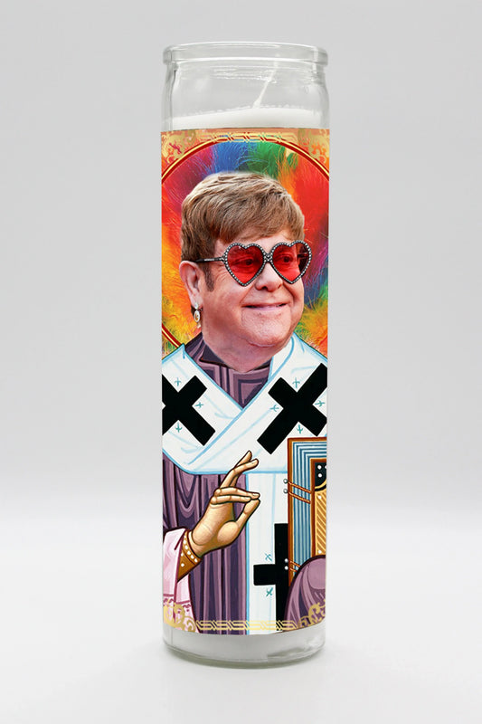 Saint Rocket Man Candle