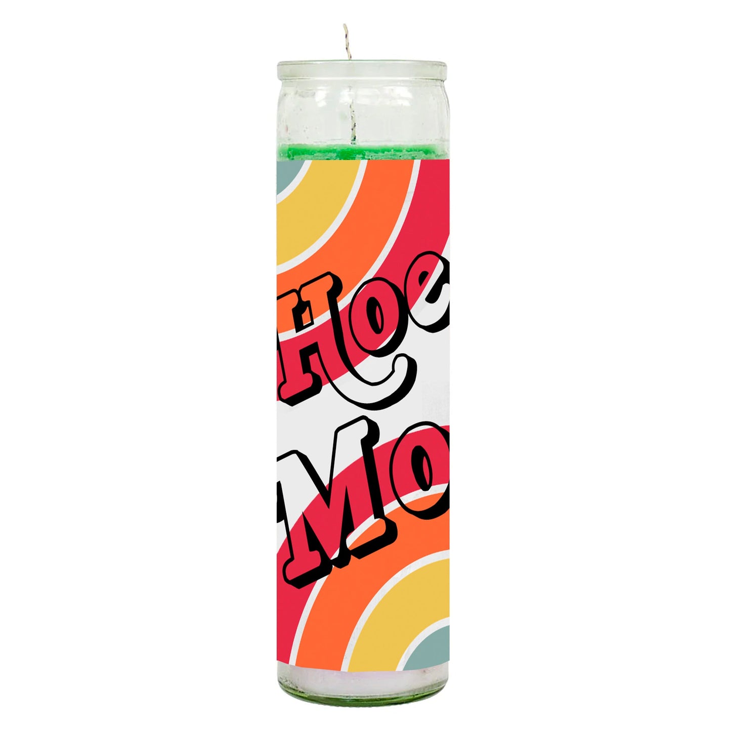 Hoe Moe Rainbow Candle