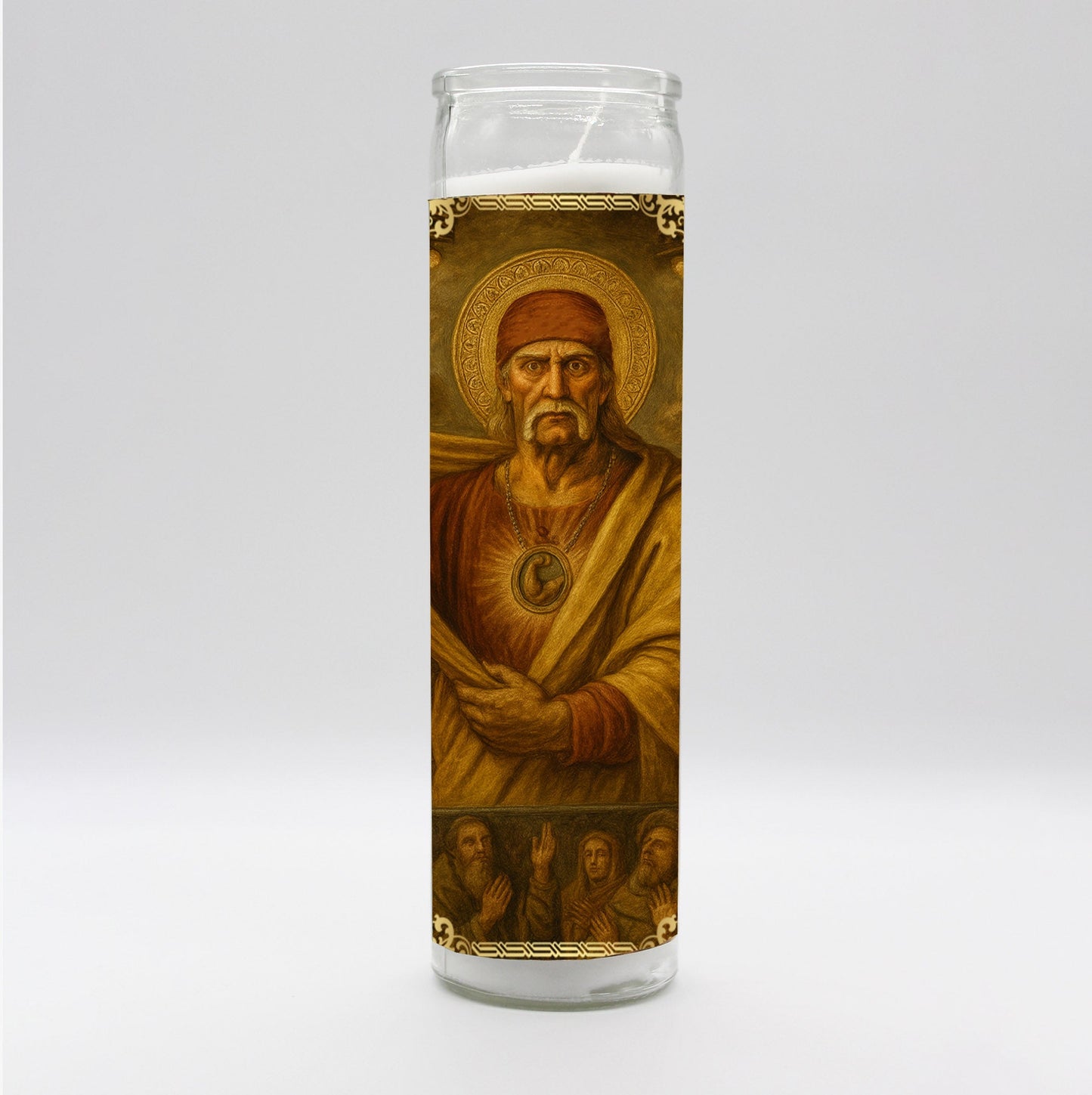 Saint of Shirt Ripping Candle