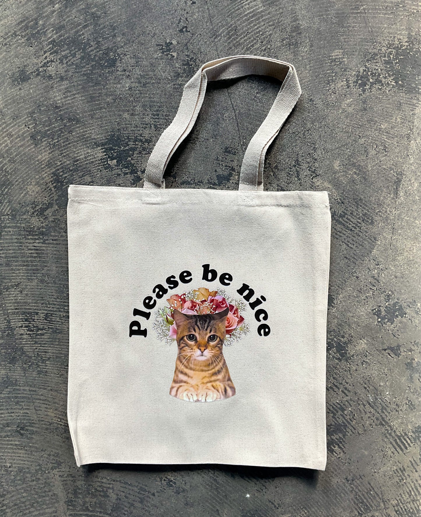 Please Be Nice Tote Bag (Clearance)