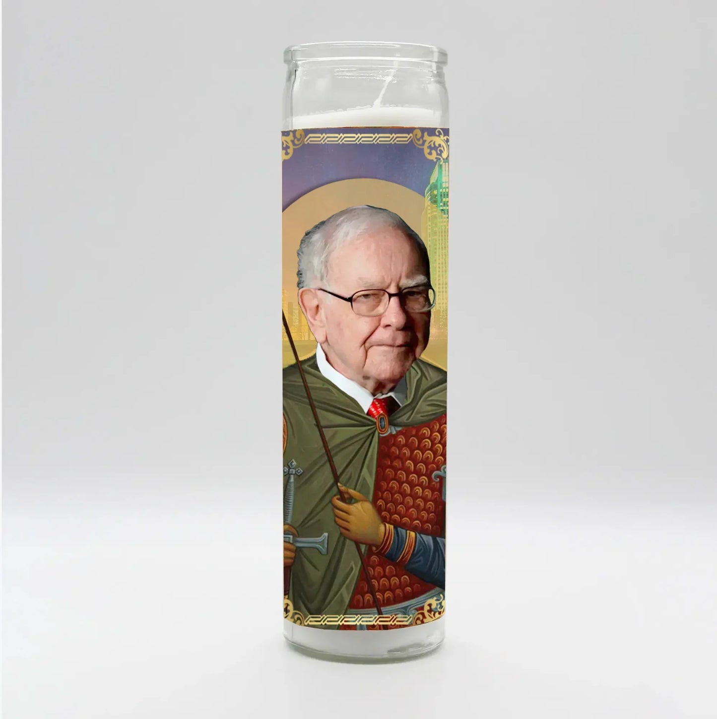 Warren Buffett Candle
