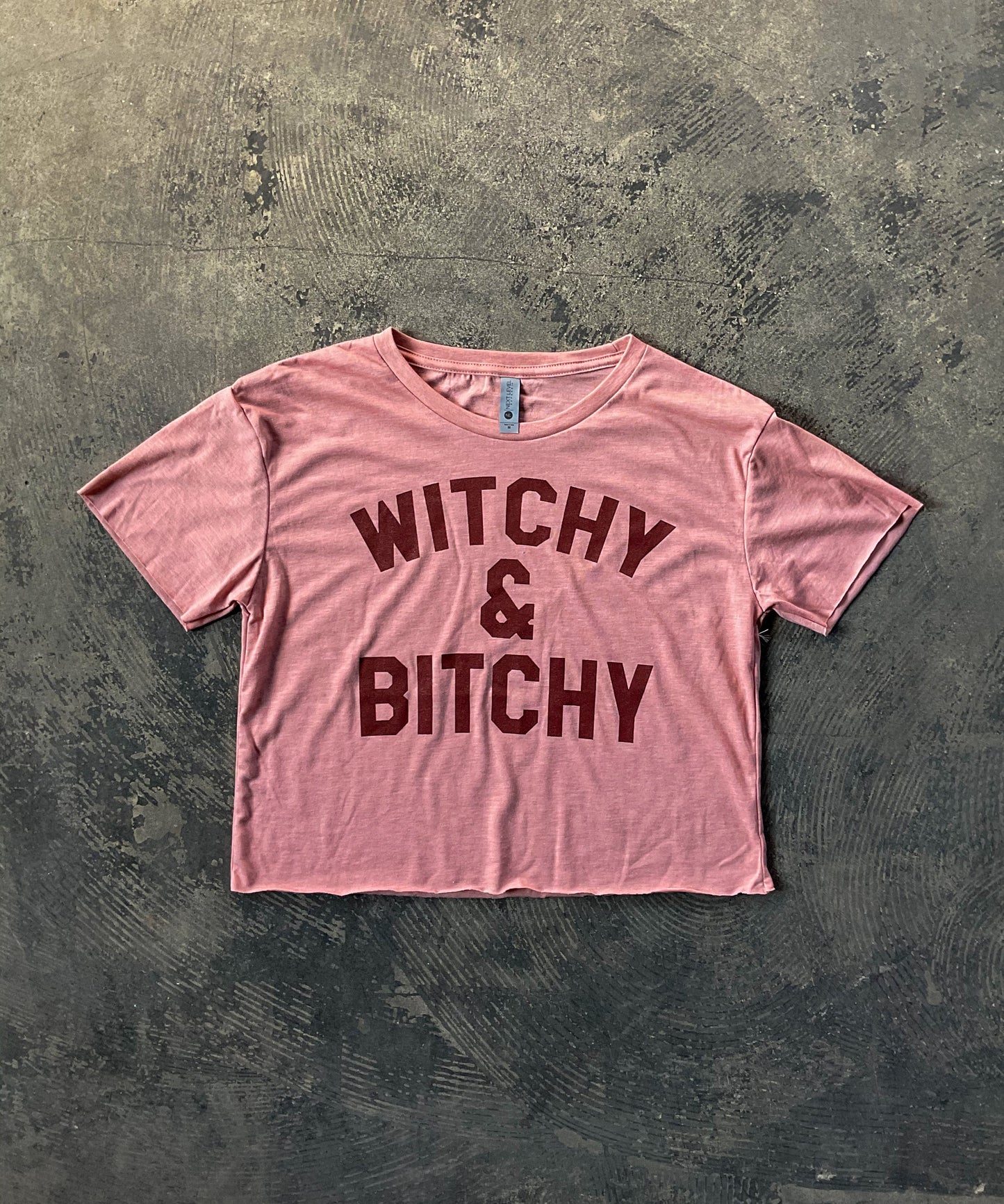 Witchy & Bitchy Crop Top (Clearance)