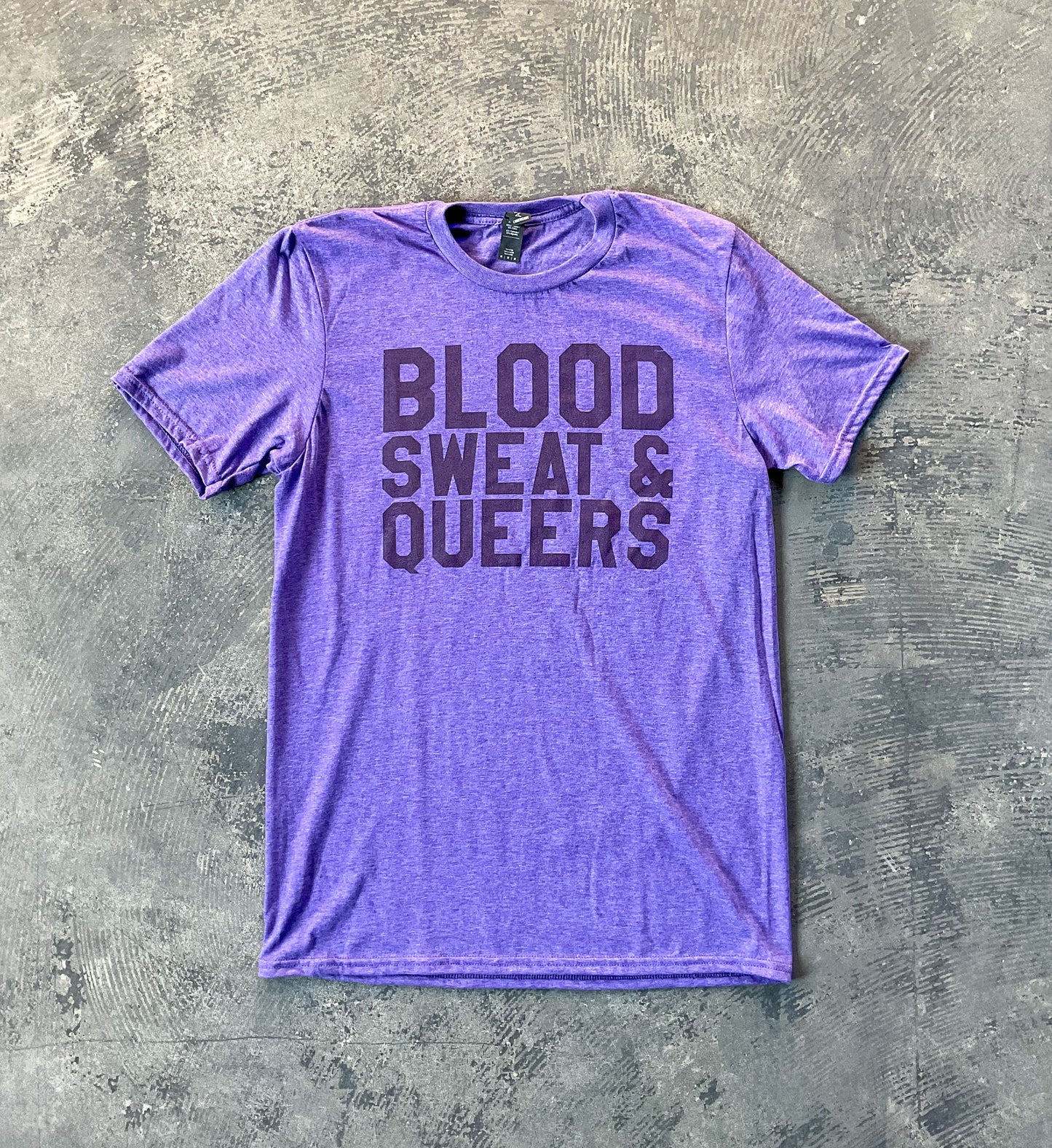 Blood Sweat & Queers T-Shirt (Clearance)