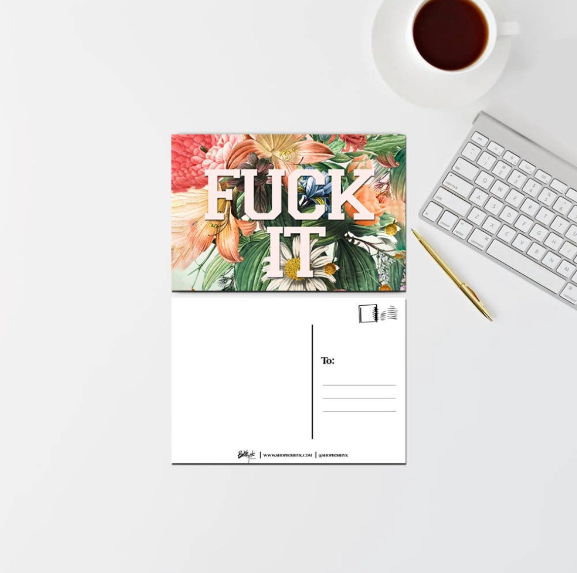 F*ck IT Postcard