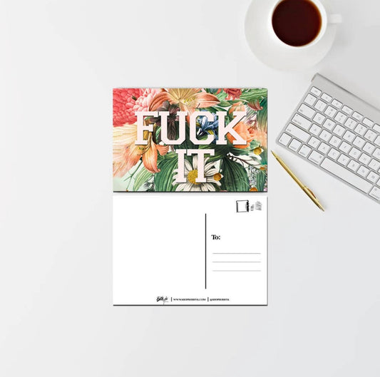F*ck IT Postcard