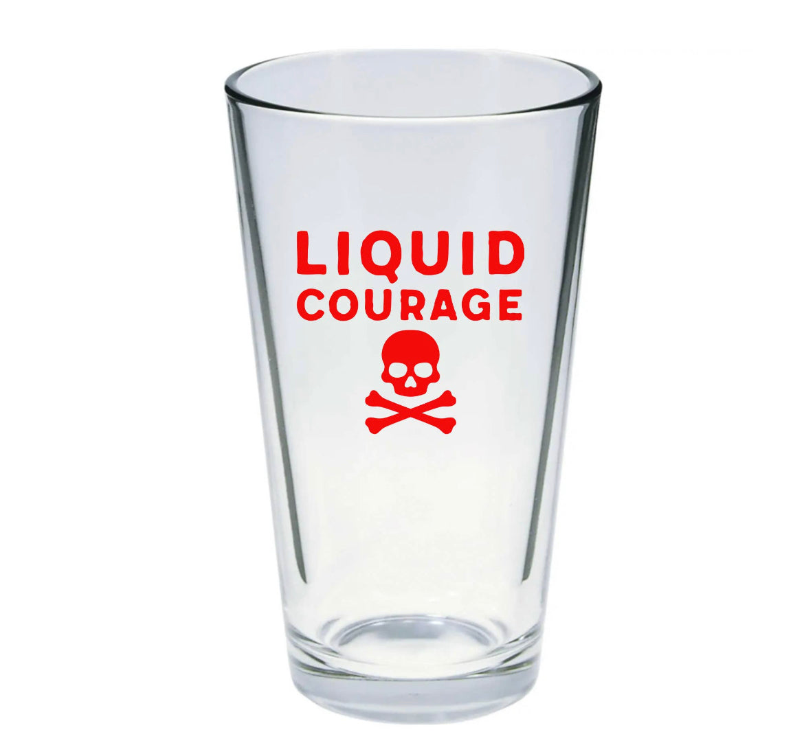 Liquid Courage Pint GLass