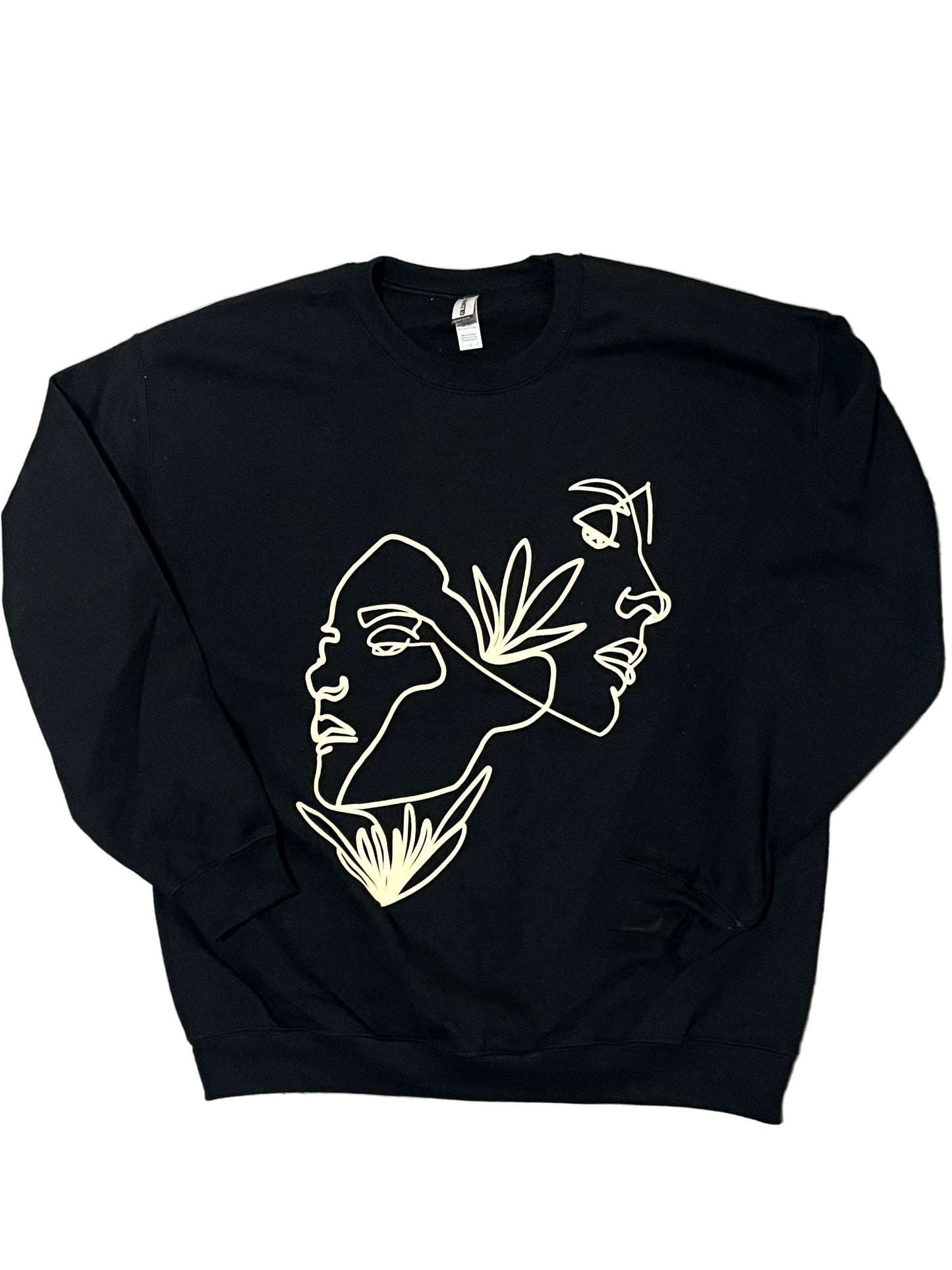 Face Lines Sweatshirt