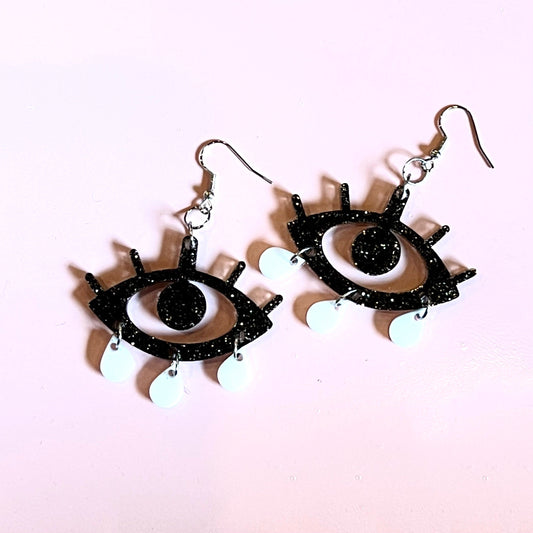 Teary Eyed Dangle Earrings