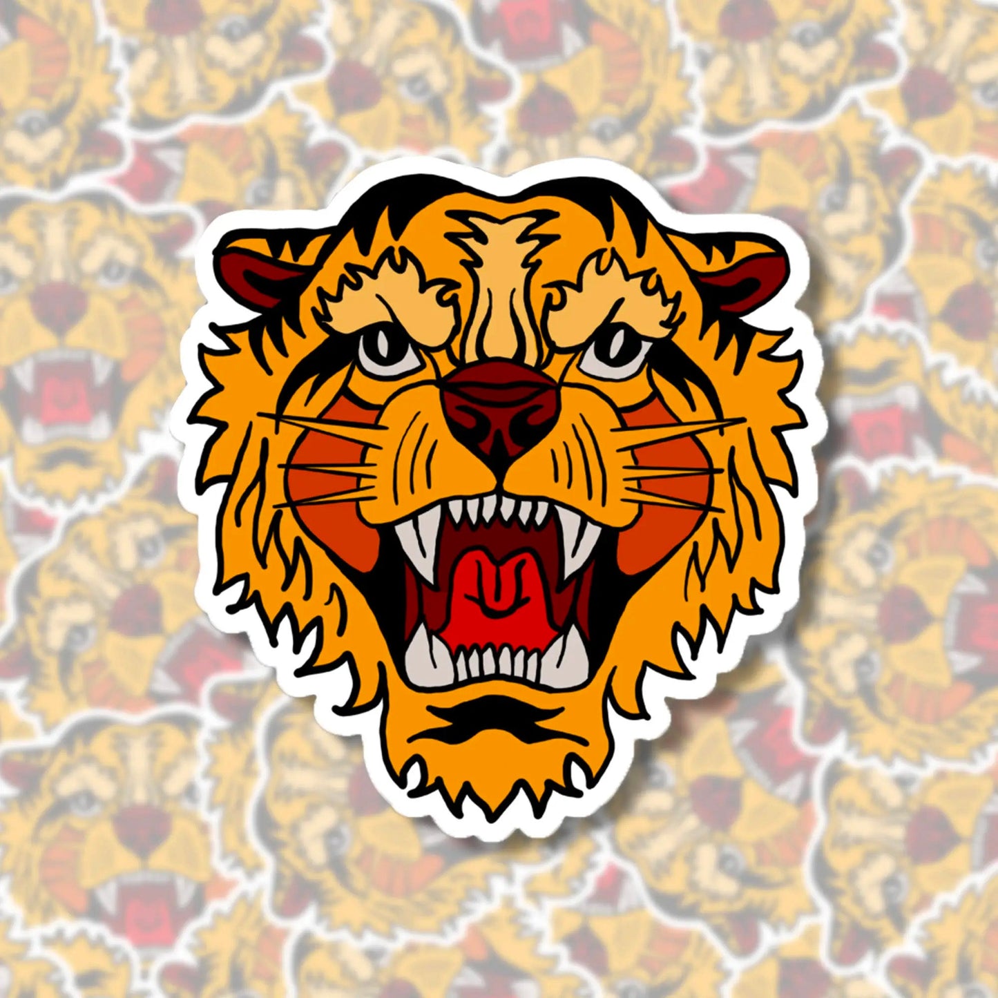 Tiger Bumper Sticker