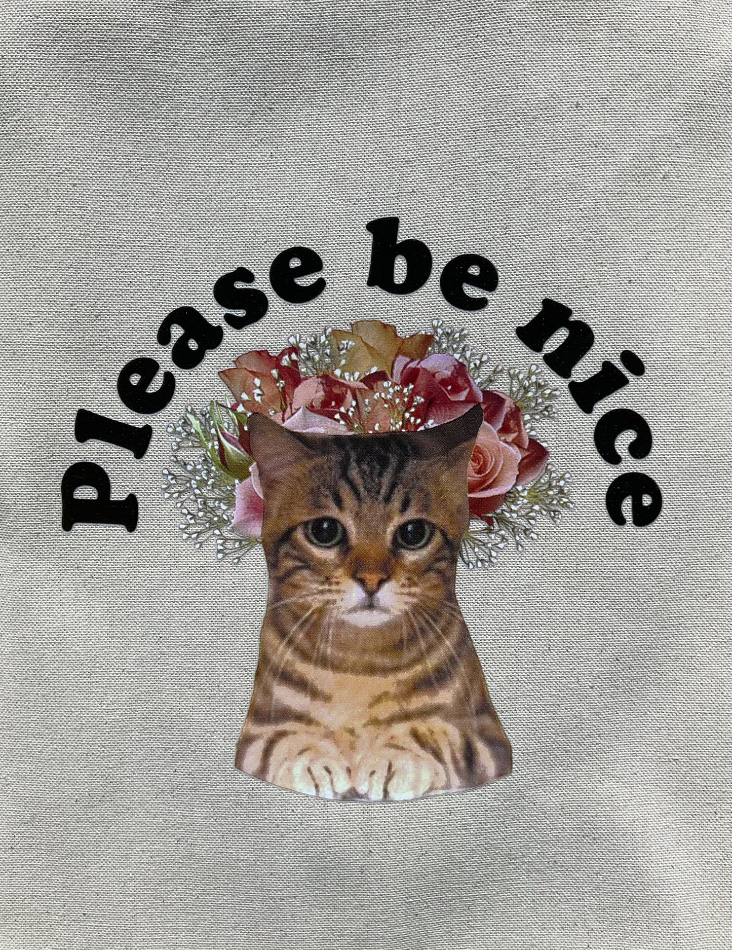 Please Be Nice Tote Bag (Clearance)