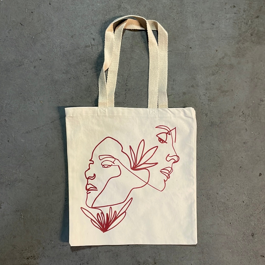 Facelines Tote Bag (Clearance)