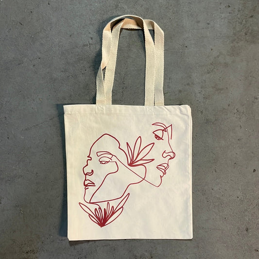 Facelines Tote Bag (Clearance)