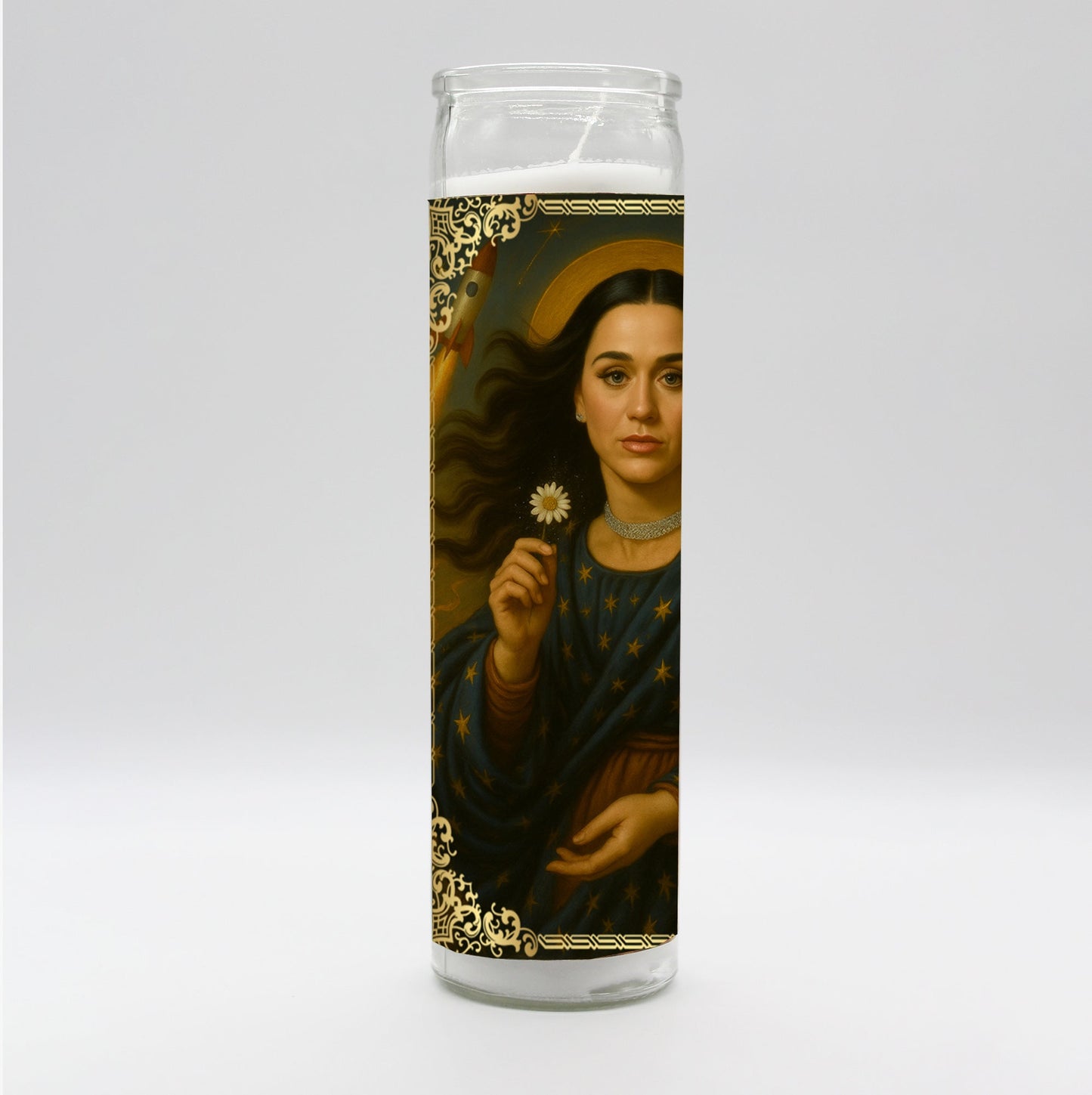 Saint of Making Space Renaissance Candle