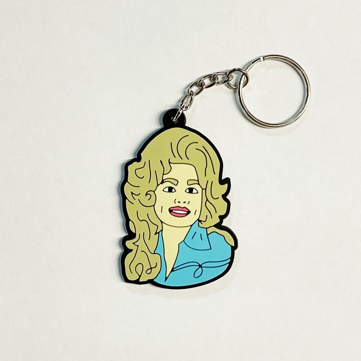 Derpy Dolly Rubber Keychain