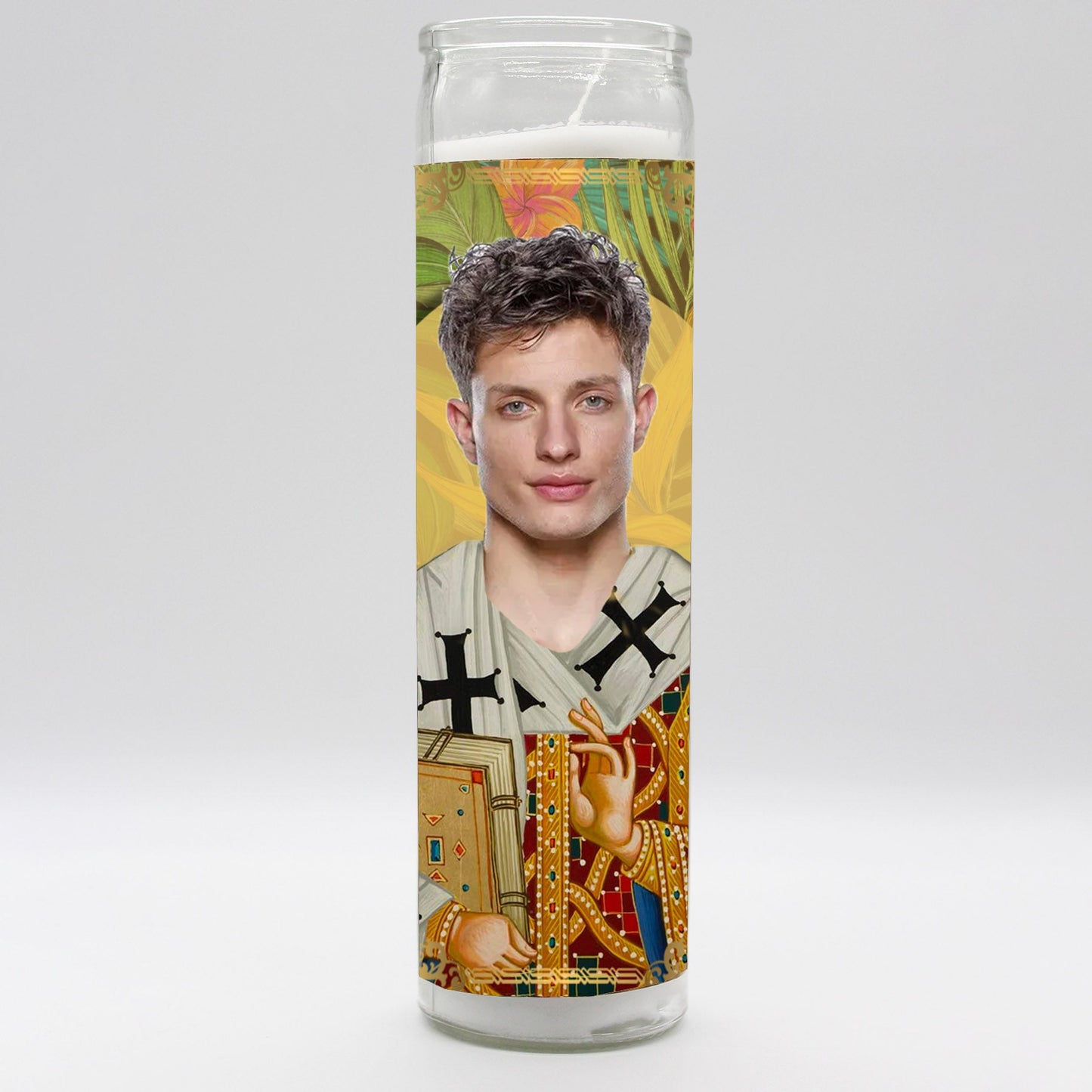 Saint of Bro Comedy Candle