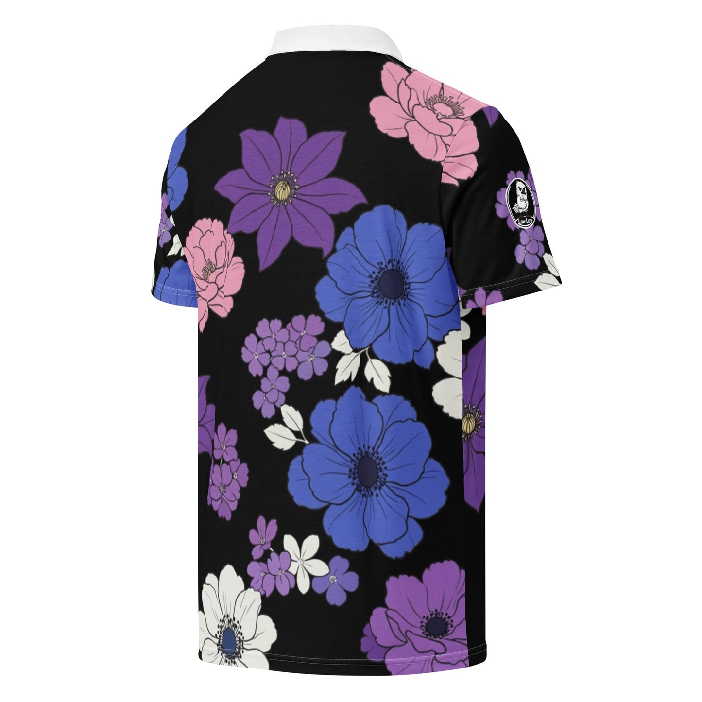 Midnight: Birdie Petals | Polo Shirt (slim fit)