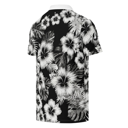 Midnight: Hawaiian Hibiscus | Polo Shirt (slim fit)