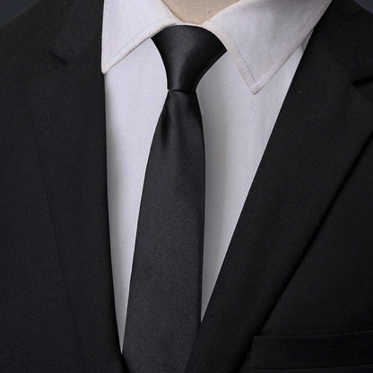 Zipper necktie Polyester Birthday Graduation Gifting Idea Adjustable Pre-Tied Neckwear