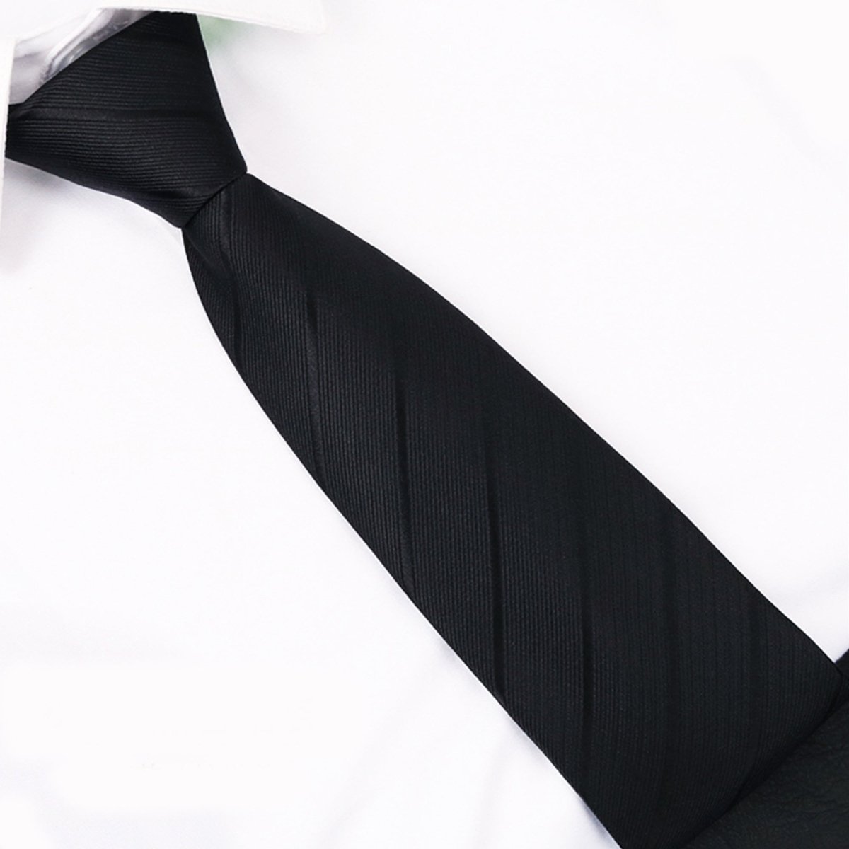 Zipper necktie Polyester Birthday Graduation Gifting Idea Adjustable Pre-Tied Neckwear