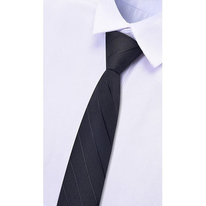 Zipper necktie Polyester Birthday Graduation Gifting Idea Adjustable Pre-Tied Neckwear
