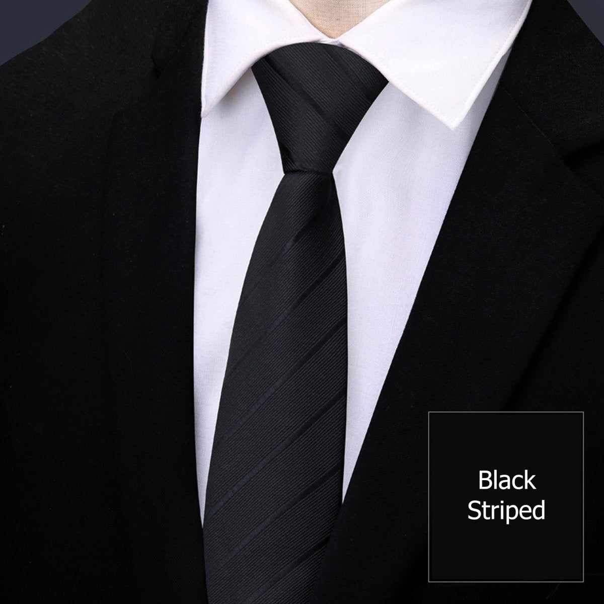 Zipper necktie Polyester Birthday Graduation Gifting Idea Adjustable Pre-Tied Neckwear