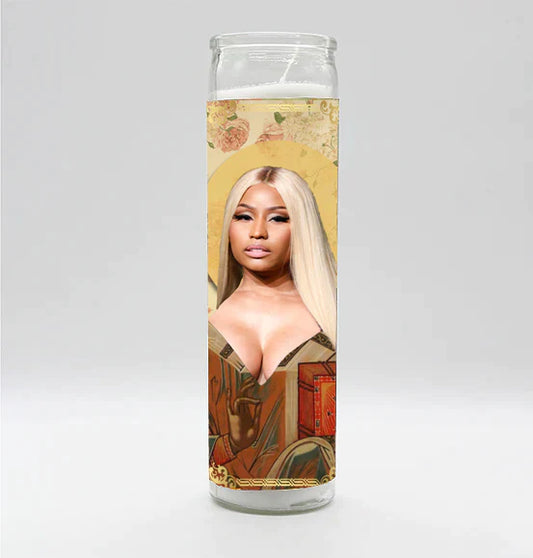 Saint Barbz Candle