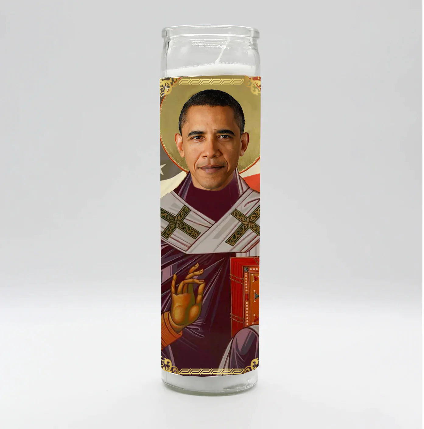 Saint Barack Candle