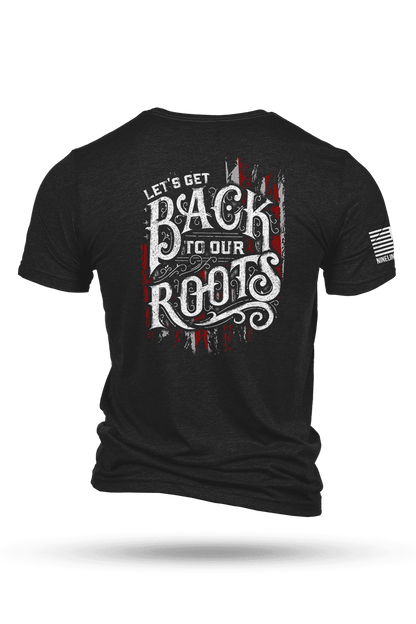 Men's Tri-Blend T-Shirt - BACK TO OUR ROOTS