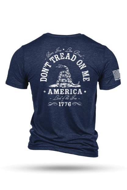Tri Blend T-Shirt - Don't Tread On Me